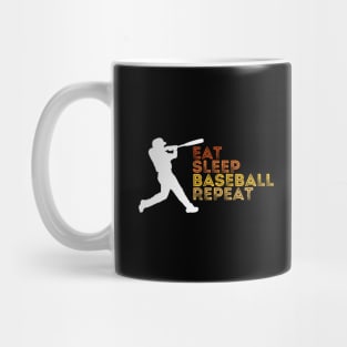 Eat Sleep Baseball Repeat Mug